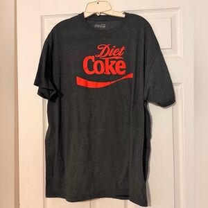 Coca-Cola Brand Diet Coke Graphic T Shirt Size Men’s 2Xl